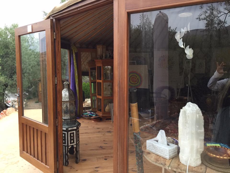 Yurt Maker Spring in the Glass wall Yurt